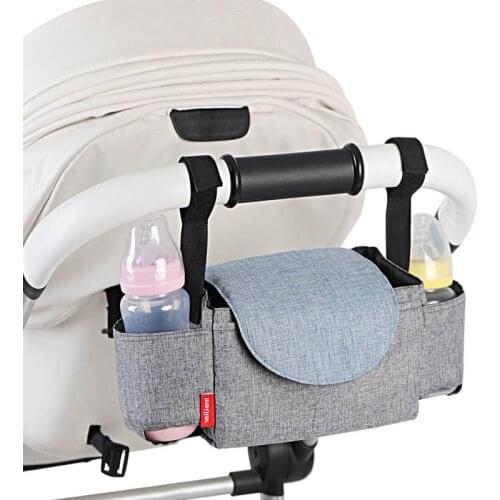 Baby Stroller Organizer Bottle Cup Holder Diaper Bags Maternity Nappy Bag Accessories for Portable Baby Carriage