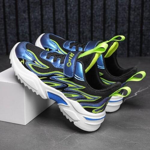 Kids Sport Shoes For Boys Running Sneakers Casual Sneaker Breathable Childrens Fashion Shoes 2021 Autumn Platform Light Shoes