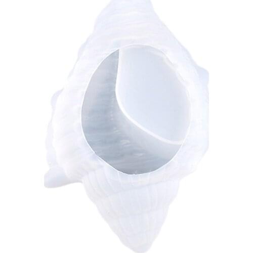 DIY Conch Box Silicone Mold Conch Shaped Jewelry Box Storage Case Casting Mould Handmade Pastry Epoxy Resin Mold For Crafts