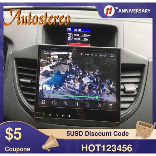 For Honda CRV CR-V 2012-2016 Android10 128/64 Car Multimedia Player GPS Navigation Auto Radio Stereo Head Unit RHD No DVD Player