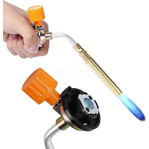 20Pcs/Lot Gas Torch Flamethrower Butane Torch Burner Soldering Welding Split Type Gas Stove Camping Equipment Fire Flame Gun