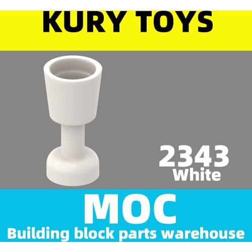 Kury Toys DIY MOC For 2343 Building block parts For Minifigure, Utensil Goblet For Minifig Tool