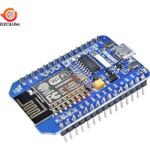 Mini NodeMCU V3 ESP8266 ESP-12 E WIFI Development Board Blue CH340 CH340G Lua WIFI Internet of Things moudle