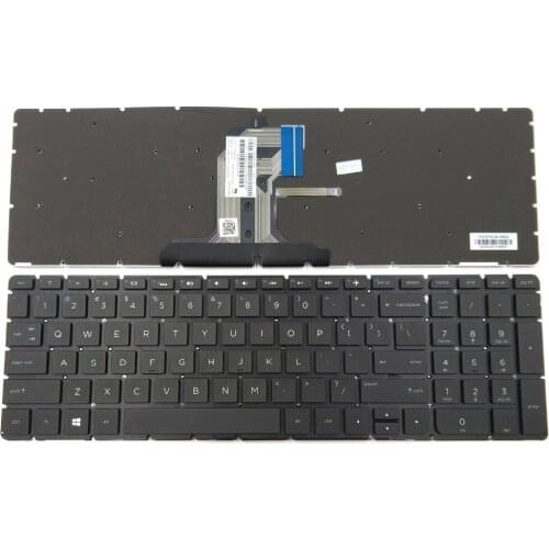 New Laptop Keyboard for HP 17-Y000 17-Y010NR 17-Y012NR 17-Y018CA 17-Y020CA 17-Y020WM 17-Y030CA 17-Y031NR US Black With Backlit
