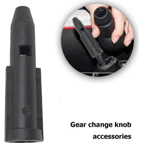 Plastic Gear Shift Knob Sleeve Adapter Lever Excellent Plastics Prolonged Durable for Citroen C3 Pluriel Xantia C4L