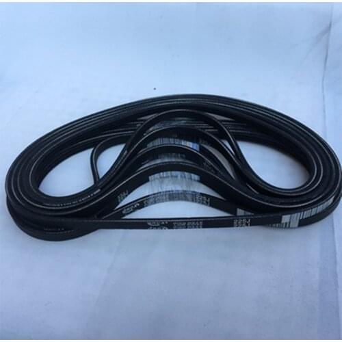Machine Transmission Rubber Belt 255J/PJ648 PJ650 drive conveyor belt industrial belt 120J/PJ305 2PCS