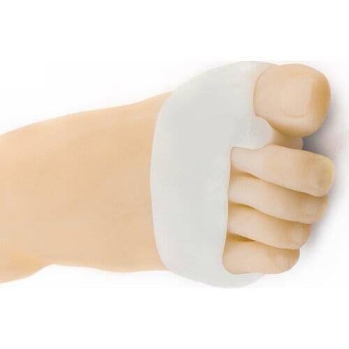 Silicone Insoles Hallux Valgus Toe Separator Forefoot Pads High Heel Insoles Thumb Valgus Correction Pad Toe Separator Inserts