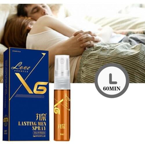 6ML Sex Delay Spray for Men Male External Use Anti Premature Ejaculation Prolong 60 Minutes Penis Enlargment Pills