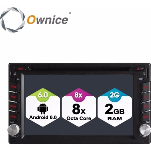 Ownice C500 Universal 2 din Android 6.0 Octa 8 Core Car DVD player GPS Wifi BT Radio BT 2GB RAM 32GB ROM 4G SIM LTE Network