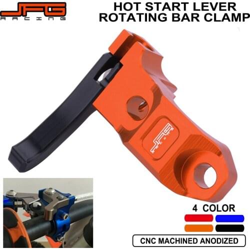 Motorcycle CNC Rotating Bar Clamp Hot Start Lever For SUZUKI RM65 RM80 RM85 RM100 RM125 RM250 RMZ250 RMZ450 DRZ400 DRZ400E