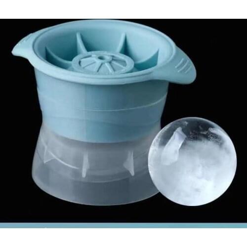 Frozen Ice Cube Mold Ice Hockey Ice Tray Round Ball Maker Artifact Ice Maker Dormitory Small Silicone Whiskey Household