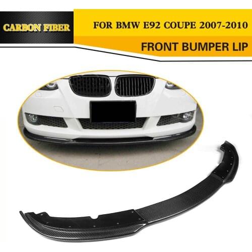 Carbon Fiber Car Accessories Front Lip Spoiler For BMW 3 Series E92 Standard Bumper 2008-2010