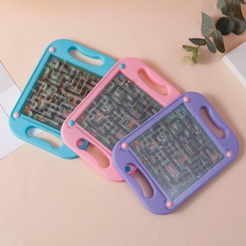 Balance Ball Attractive Educational Recreational Desktop Labyrinth Toy Game for Gift