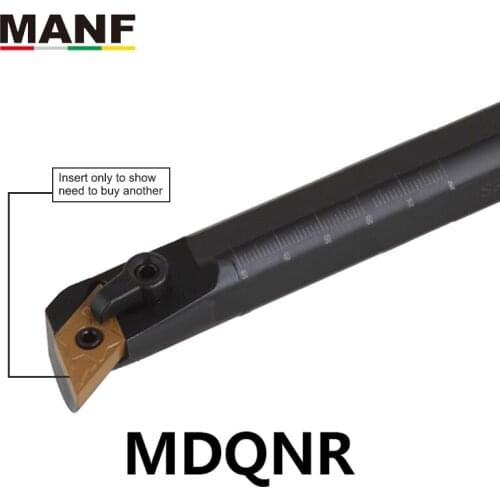 MANF turning tool holder 20mm S32T-MDQNR15 CNC Turning Steel Bar M Type Lathe Cutter Arbor lathe insert Internal Boring Cutting