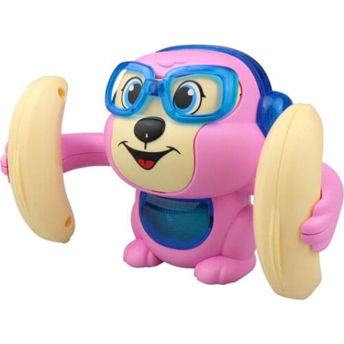 Baby Electric Tumbling Monkey Lighting Sound Control Induction Toys Voice Control Design Birthday Gift Early Educational