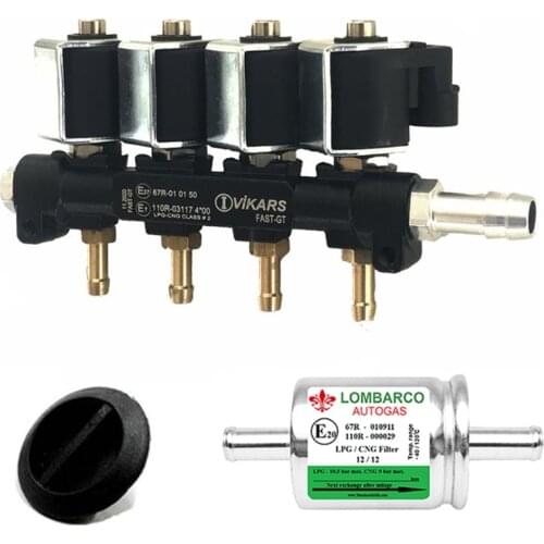 Atiker LPG CNG GPL Filter ASF Ø12 x Ø 12 mm