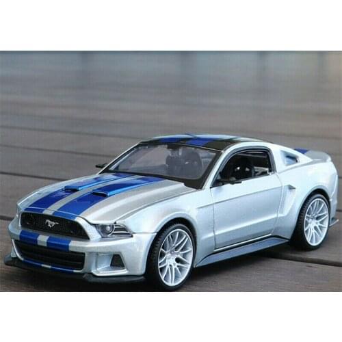 Maisto 1:24 Diecast Alloy Static Car Model Mens Toys Collection For Ford MUSTANG GT no box