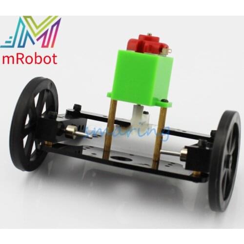 Car Steering System Assembly Kit Steering front Axle Electric Toy Learning For Children Technology Model Parts Toy Accessories