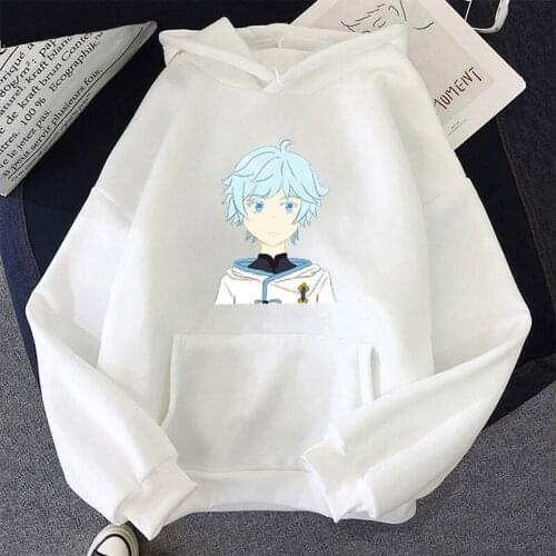 New Genshin Impact Figure Printed Hoodies Funny Anime Game Sweatshirt Women Fashion Oversized Chongyun Graphic Pullovers Female