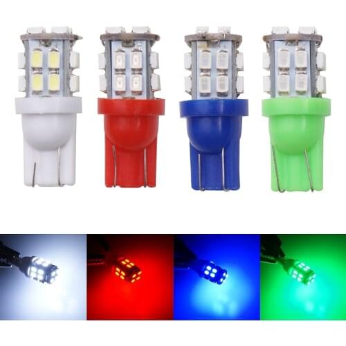 RXZ 100pcs t10 w5w led 194 168 led 3020 SMD car interior light Instrument Lights clearance reading lamp dome light Wholesale