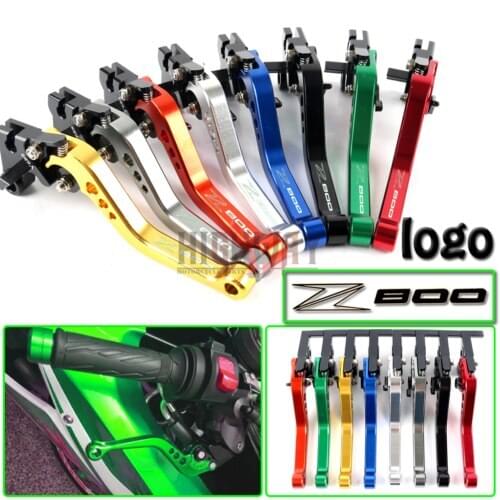 Brake Handle Bar Lever CNC Aluminum Short Adjustable Brake Clutch levers For kawasaki Z800 E version 2013-2016 2014 2015