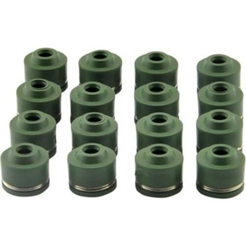 16Pcs Motorcycle Spiracle Valve Stem Oil Seal For Yamaha YZFR6 YZFR6S YZF-R6 YZF-R6S YZFR600 1999-2005 YZF R6 R6S NEW