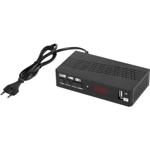 Smart TV BOX STB DVD HIFI Amplifier STB 1080P Digital Set Top TV Box Converter DVB-T2 H.265 Video Display Receiver EU