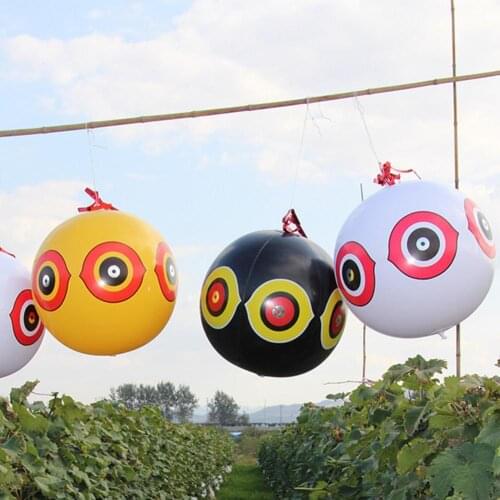Eye Balloon Light Weight Inflatable Reflective Scare Bird Repellent Balloons Farm Fruit Protection Tool Garden Yard Scare