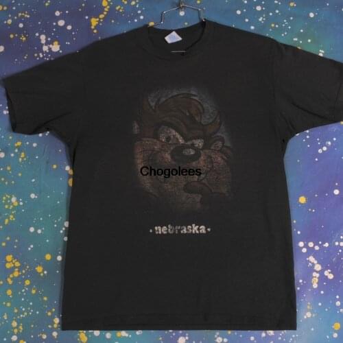 90s 00s Vintage TAZ tasmanian devil Nebraska Looney Tunes T Shirt L