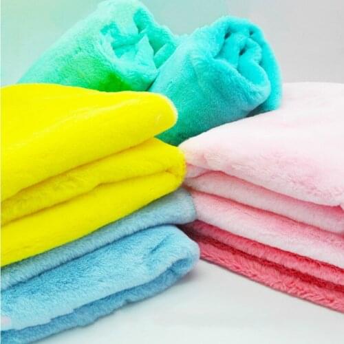 Imitation Rex rabbit fur velvet fabric cat and dog nest doll scarf counter background fabric DIY handmade Soft fabric 0.5X1.6M