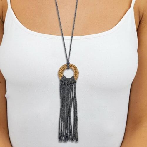 KANDRA CORK Boho Style Pendants