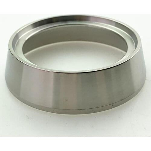 Stainless Steel All-aluminum Espresso Coffee Machine Powder Powder Receiver Ring Powder Receiver Anti-flying Powder 58mm
