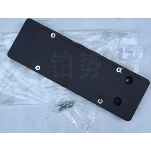 Car License plate bracket assembly 2012-2016Por sch eBo xst er Front license plate trim License plate spacer License plate base
