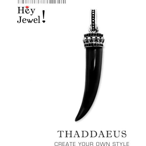 Pendant Tooth Skull,2019 Brand New Fashion Jewelry Europe Bijoux 925 Sterling Silver Accessories Gift For Woman & Rebel Men