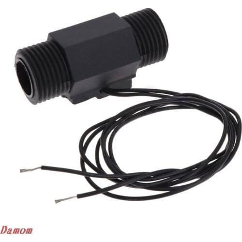 Magnetic Plastic Water Flow Sensor Switch G1/2 for laser welding cutting machine