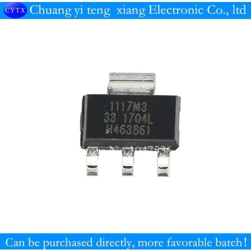 Patch SPX1117M3-L-3-3 / TR stabilizer of 800 ma3. 3 v SOT-223 SPX1117M3 SPX1117 10PCS/LOT