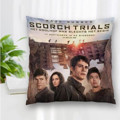 High Quality Custom Dylan O’Brien Actor Square Pillowcase Zippered Bedroom Home Pillow Cover Case 20X20cm 35X35cm 40x40cm