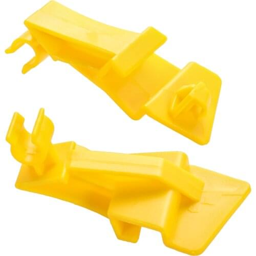 1 PC Plastic Bonnet Hood Stay Prop Clip Retainer Connect Car Fastener Clips Fit For Ford/Fiesta Transit B-Max Yellow 8A6116828AC