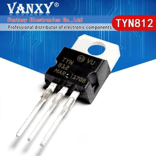 10pcs TYN812 TO220 TYN812RG TO-220 SCR 12A 800V