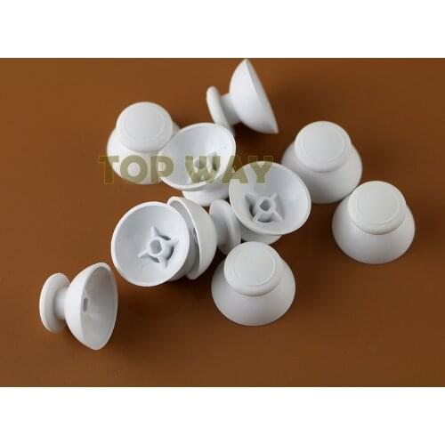 30pcs 80pcs 200pcs Big Hole White 3D Analog Cover Plastic Thumb stick Rocker Joystick Grip Cap Shell Caps For Wii U WiiU Pro