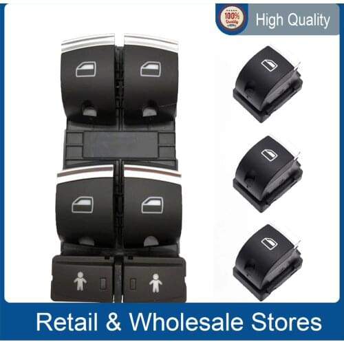 4F0959851J 4F0 959 851 J 4F0 959 851J 4F0 59 855B 4F0 959 855 B Electric Control Window Lifter Button for A6L Q7 2006-2015