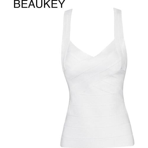 Женские трикотажные майки BEAUKEY China At AliExpress