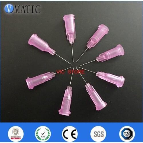 Free Shipping Non Sterilized 30G Te Premier Dispensing Needle 0.5" Tubing Length Luer Lock Blunt Dispense Needles Tips 1/2 Inch