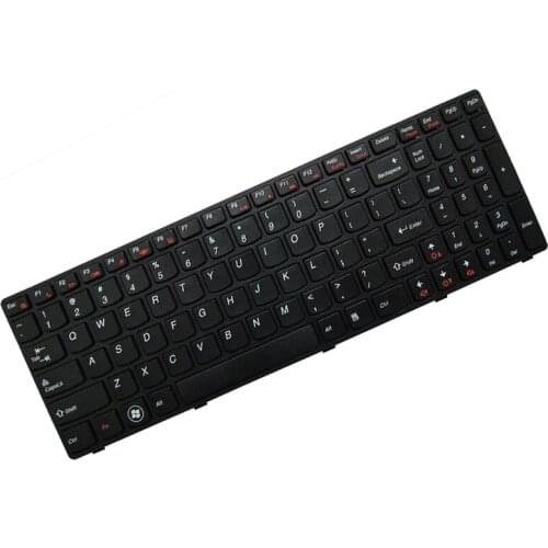 Free Shipping!! 1PC Laptop Keyboard Replacement For Lenovo G580 Z580A G585 Z585 G590 Z580