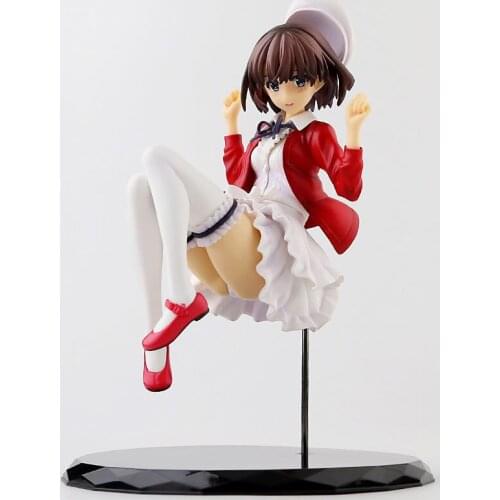 1/7 Quality Edition PVC action Figure Saekano: How to Raise a Boring Girlfriend Megumi Kato Cute Girl model toy with box