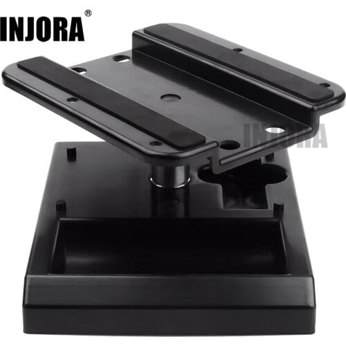 INJORA 1PCS Plastic Repair Tool Work Stand for 1/12 1/10 1/8 RC Car Truck Buggy RC Crawler Axial SCX10 Traxxas TRX4