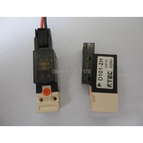 Lonati Socks Machine Use Korea 10mm FTEC Flat Plug Solenoid Valve D101-2H