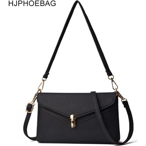 HJPHOEBAG fashion PU leather women handbag quality Envelope shoulder bag 2019 selling messenger bags YC270