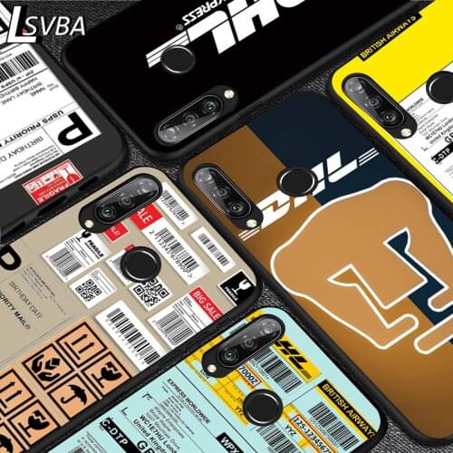 Fashion DHL Style For Huawei Y9S Y8S Y6S Y9A Y7A Y8P Y7P Y5P Y6P Y7 Y6 Y5 Pro Prime 2020 2019 Black Soft Phone Case