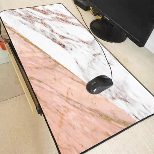 MRGBEST Marble Gaming Mouse Pad Large RGB LED Computer Mice Pad XXL Mouse-pad Gamer Keyboard Desk Mat PC Play Pad